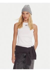 Kappa Komplet 3 topów Logo Myrta 38277KW Biały Regular Fit. Kolor: biały. Materiał: bawełna