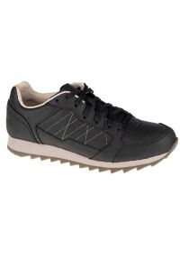 Buty Merrell Alpine Ltr Sneaker M J002031 czarne. Okazja: na co dzień. Kolor: czarny. Materiał: materiał, skóra, guma. Szerokość cholewki: normalna #1