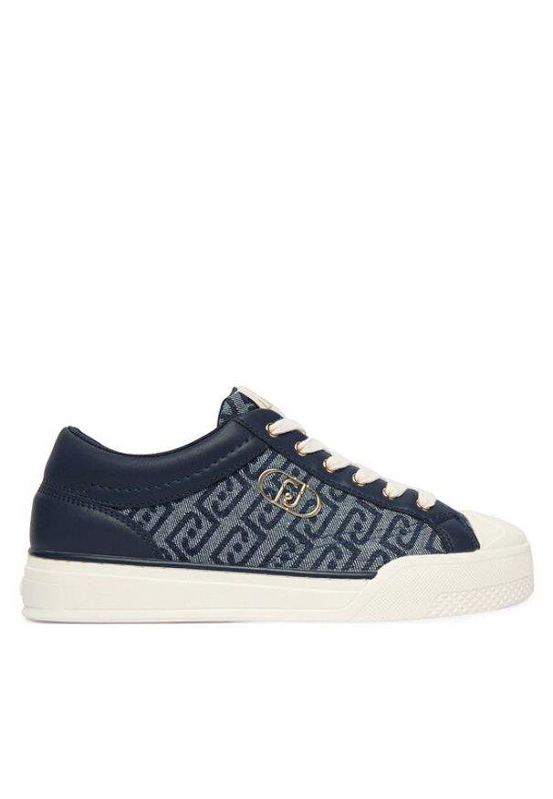 Liu Jo Sneakersy Benson 01 BA6055 TX523 Granatowy. Kolor: niebieski. Materiał: skóra