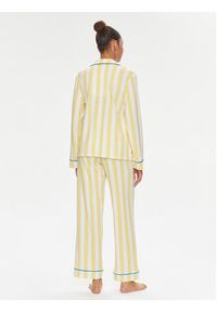 DKNY Piżama YI80003 Żółty Regular Fit. Kolor: żółty. Materiał: bawełna #3