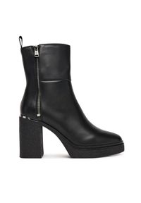 Botki DKNY. Kolor: czarny