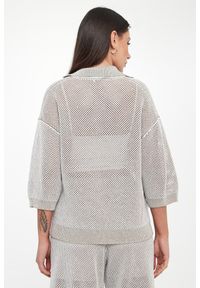 Sweter damski z kołnierzem polo PESERICO. Typ kołnierza: polo #4