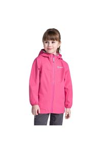Dziewczęca kurtka wodoodporna Kilpi Deneri. Kolor: różowy. Sport: turystyka piesza #1