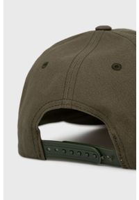 Brixton czapka bawełniana kolor zielony z aplikacją. Kolor: zielony. Materiał: bawełna. Wzór: aplikacja #3