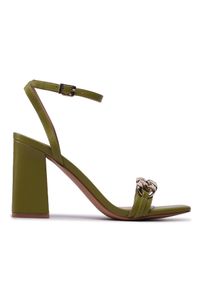 Sandały ONLY Shoes. Kolor: zielony #1