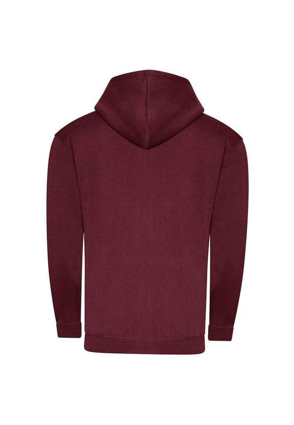 AWDIS - Organiczna Bluza Z Kapturem Dla Dorosłych Unisex. Typ kołnierza: kaptur. Kolor: czerwony, wielokolorowy, brązowy