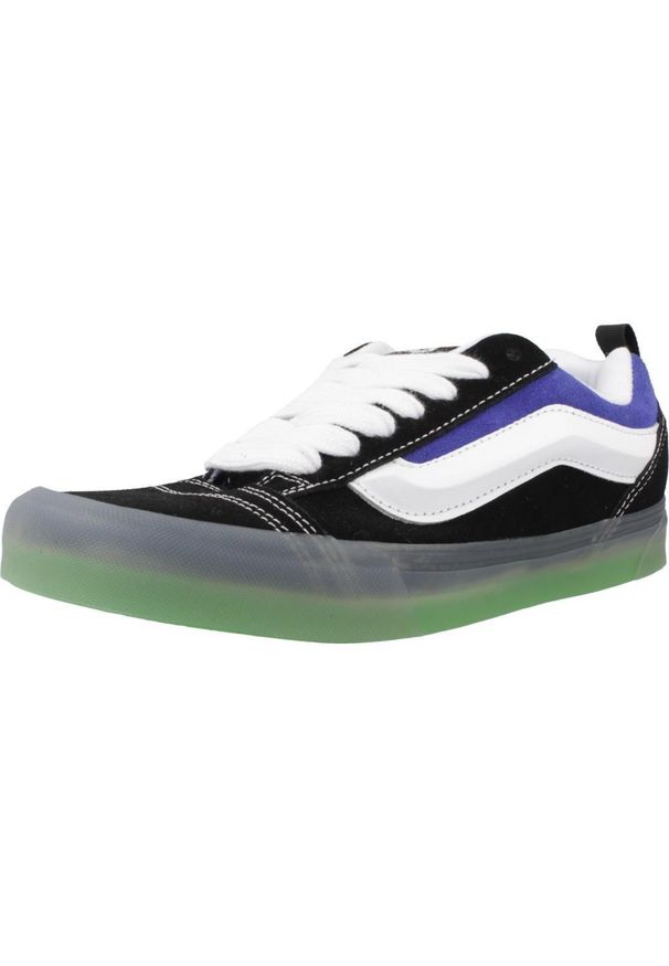 Tenisówki Vans Model Knu Skool Translucent Kolor Niebieski. Kolor: niebieski. Materiał: tkanina