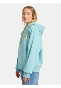 Billabong Bluza Ready And Set EBJSF00184 Turkusowy Loose Fit. Kolor: turkusowy. Materiał: bawełna #3