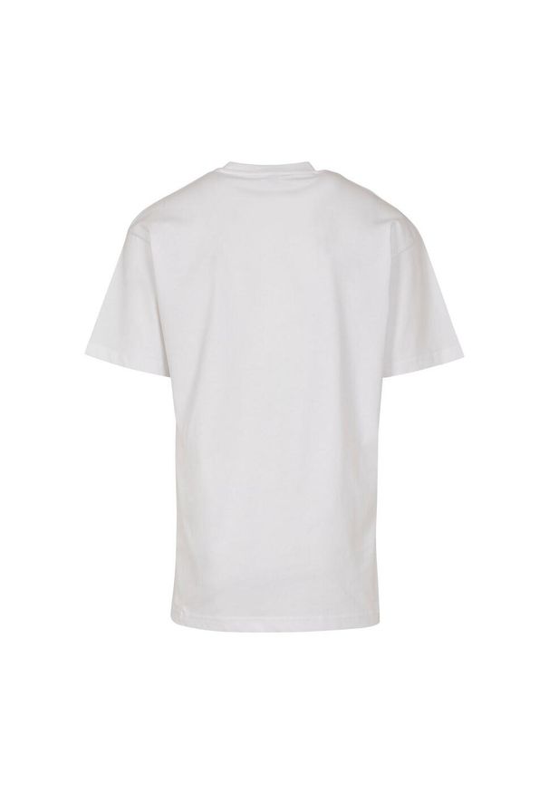 BUILD YOUR BRAND - Koszulka Jersey Premium Dla Dorosłych Unisex. Kolor: biały. Materiał: jersey