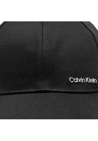 Calvin Klein Czapka z daszkiem Metal Lettering K50K511310 Czarny. Kolor: czarny