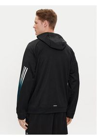 Adidas - adidas Bluza Train Icons 3-Stripes Training IJ8116 Czarny Regular Fit. Kolor: czarny. Materiał: syntetyk