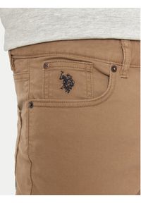 U.S. Polo Assn. Spodnie materiałowe MUP3385 Beżowy Slim Fit. Kolor: beżowy. Materiał: bawełna #5