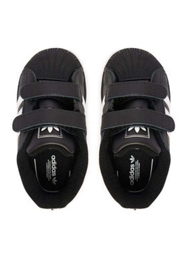 Adidas - adidas Sneakersy Superstar II Cf I JI3991 Czarny. Kolor: czarny. Materiał: skóra. Model: Adidas Superstar