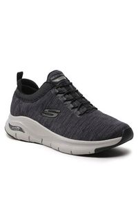 skechers - Skechers Sneakersy Waveport 232301/BKGY Szary. Kolor: szary. Materiał: materiał #6