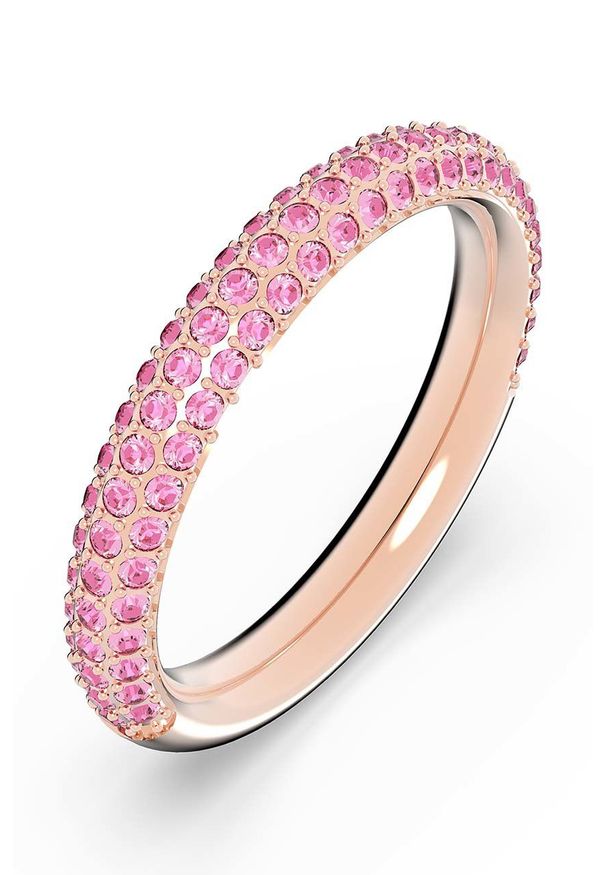 Swarovski pierścionek 5642908. Kolor: różowy