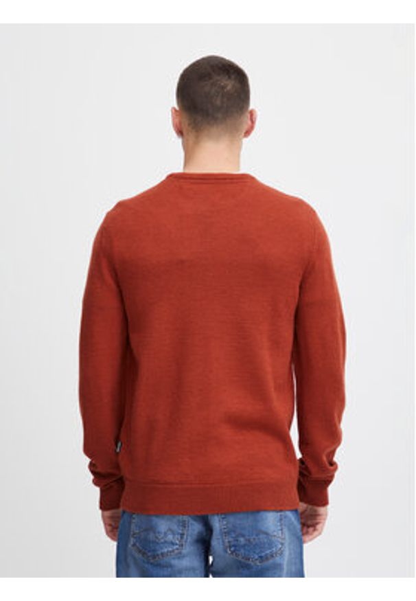 Blend Sweter 20716086 Pomarańczowy Regular Fit. Kolor: pomarańczowy. Materiał: syntetyk