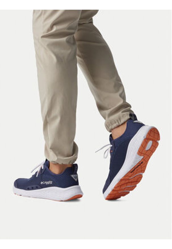 columbia - Columbia Sneakersy PFG Castback™ 2063101 Niebieski. Kolor: niebieski. Materiał: materiał