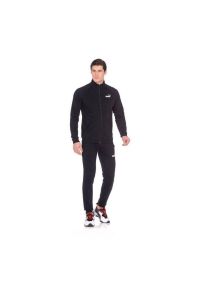 Dres męskie Puma Clean Sweat. Kolor: czarny. Materiał: dresówka. Sport: fitness #1