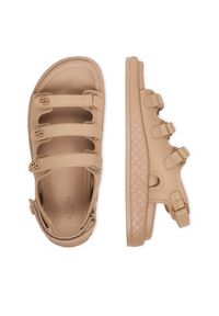 Badura Sandały EO-ALICE-LT0226-26-301 Beżowy. Kolor: beżowy. Materiał: skóra #4