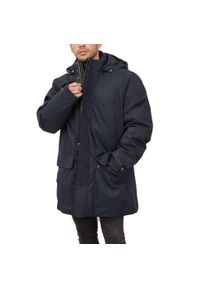 Kurtka Geox Model M Aerantis Parka Kolor Niebieski. Kolor: niebieski. Materiał: tkanina
