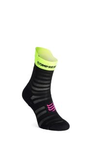 Skarpety biegowe Compressport Pro Racing v4.0 UL Run High. Kolor: czarny. Sport: bieganie