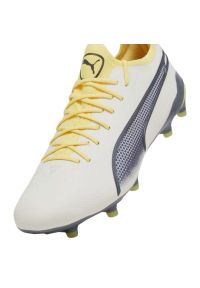 Buty piłkarskie Puma King Ultimate FG/AG M 107563 05 żółte. Kolor: żółty. Materiał: syntetyk, nylon, dzianina. Szerokość cholewki: normalna. Sport: piłka nożna #3