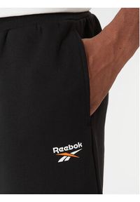 Reebok Spodnie dresowe Winchester Pant RK25146CCM Czarny Regular Fit. Kolor: czarny. Materiał: bawełna #3