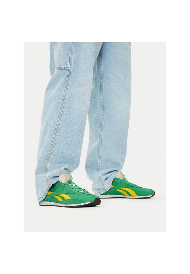 Sneakersy Reebok. Kolor: zielony