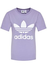 Adidas - adidas T-Shirt adicolor Classics Trefoil GN2905 Fioletowy Regular Fit. Kolor: fioletowy. Materiał: bawełna #3