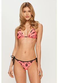 Moschino Underwear - Figi kąpielowe. Kolor: różowy. Materiał: poliester, materiał, poliamid, elastan #2