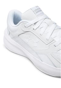 Under Armour Sneakersy Ua Edge Lthr 3028375-100 Biały. Kolor: biały. Materiał: skóra #4