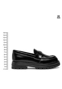 Calvin Klein Jeans Loafersy V4A4-81027-1453 M Czarny. Kolor: czarny. Materiał: skóra