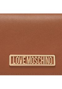 Love Moschino - LOVE MOSCHINO Torebka JC4145PP1IL1220A Brązowy. Kolor: brązowy. Materiał: skórzane #2