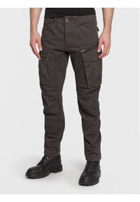 G-Star RAW - G-Star Raw Spodnie materiałowe Rovic D02190-C893-5812 Szary Regular Fit. Kolor: szary. Materiał: bawełna