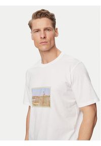 Jack & Jones T-Shirt Montauk Photo 12290890 Biały Regular Fit. Kolor: biały. Materiał: bawełna #2