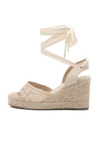 DeeZee Espadryle WSS-100722-01 Beżowy. Kolor: beżowy. Materiał: materiał #7