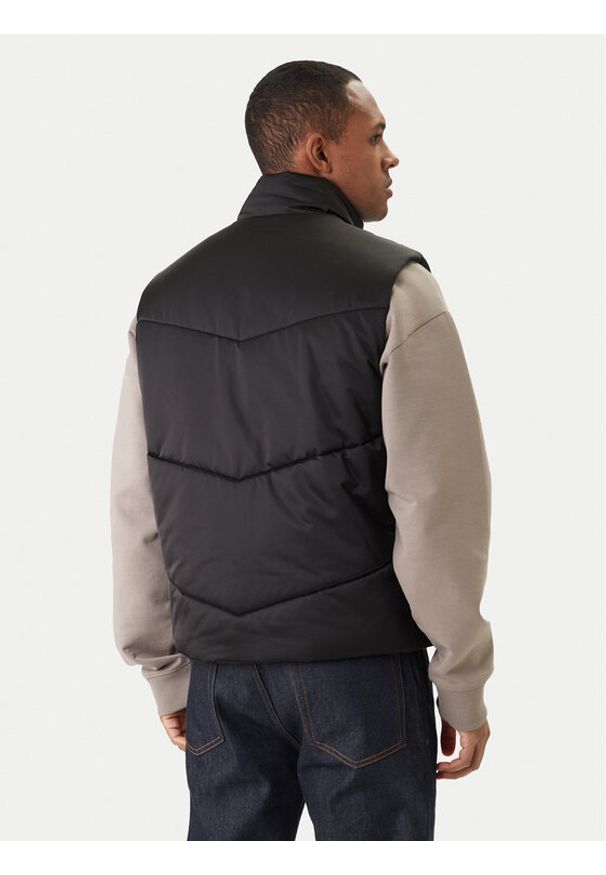 Hugo - HUGO Bezrękawnik Berolino 2611 50556381 Czarny Regular Fit. Kolor: czarny. Materiał: syntetyk. Długość rękawa: bez rękawów