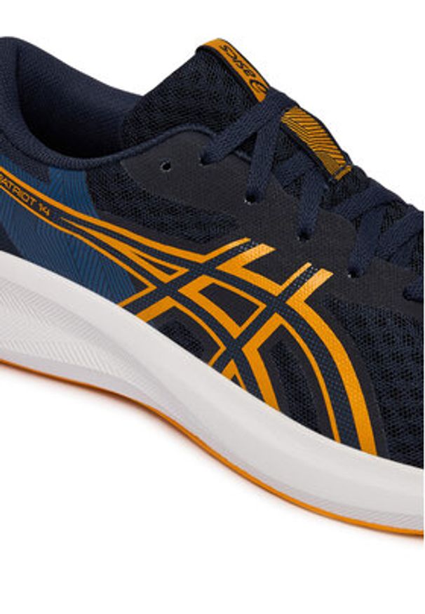 Asics Buty do biegania Patriot 14 Gs 1014A392 Granatowy. Kolor: niebieski. Materiał: mesh