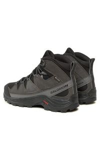 salomon - Salomon Trekkingi Quest Rove GORE-TEX L47181300 Czarny. Kolor: czarny. Materiał: skóra, zamsz. Technologia: Gore-Tex. Sport: turystyka piesza #3