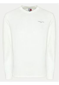 Tommy Jeans Longsleeve Linear DM0DM21138 Biały Slim Fit. Kolor: biały. Materiał: bawełna. Długość rękawa: długi rękaw #6