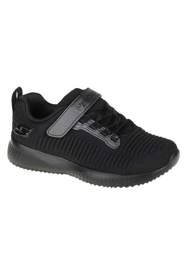 skechers - Buty do chodzenia dziewczęce, Skechers Bobs Squad-Charm League. Kolor: czarny. Sport: turystyka piesza