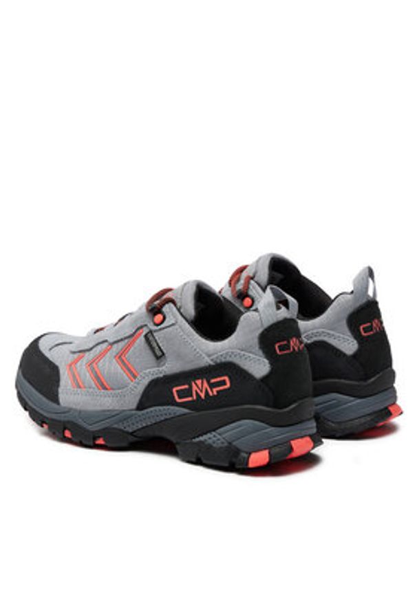 CMP Trekkingi Melnick Low WP Trekking Shoes 3Q19656 Szary. Kolor: szary. Materiał: skóra