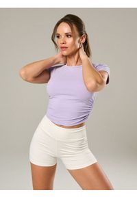 Sinsay - Szorty Gym Hard - kremowy. Kolor: kremowy #1