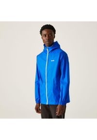 Regatta - Męska kurtka trekkingowa kieszonkowa Pack It Jacket III. Kolor: niebieski. Materiał: poliamid. Sport: turystyka piesza #1