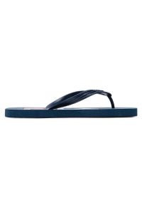 Japonki plażowe męskie niebieskie Fila Troy. Okazja: na plażę. Kolor: niebieski. Materiał: materiał, syntetyk