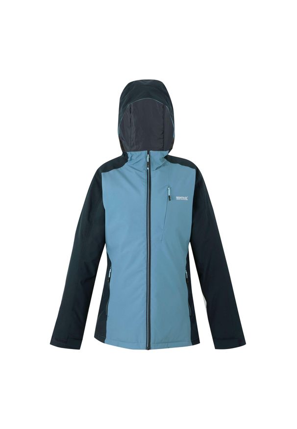 Regatta - Kurtka Damska Highton Stretch IV Padded Jacket. Kolor: niebieski. Materiał: puch. Sport: turystyka piesza