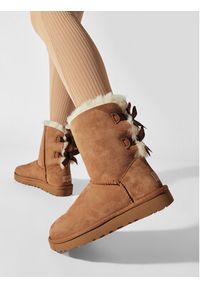 Ugg Śniegowce W Bailey Bow II 1016225 Brązowy. Kolor: brązowy. Materiał: skóra #6