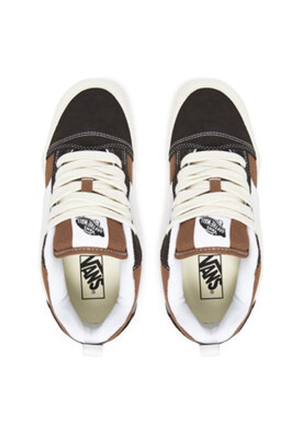Vans Tenisówki Knu Skool VN000D22BW21 Brązowy. Kolor: brązowy. Materiał: zamsz, skóra