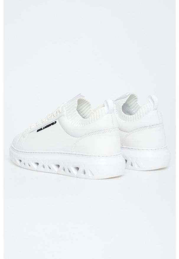 Karl Lagerfeld - Sneakersy męskie skórzane KARL LAGERFELD. Materiał: skóra
