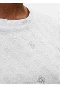 Guess T-Shirt V5GI16 I3Z14 Biały Regular Fit. Kolor: biały. Materiał: bawełna #4